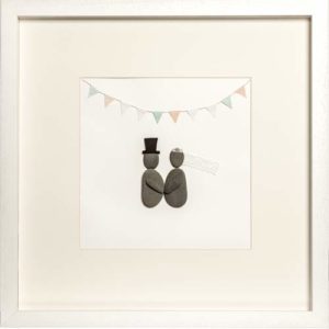 Wedding Pebble Art Signing Frame