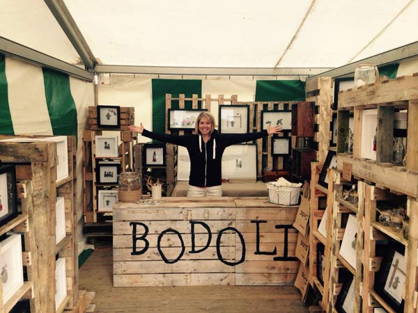 Bodoli's stand at the Eisteddfod