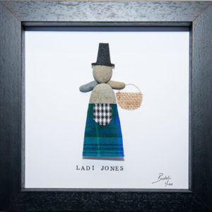 Welsh Lady in Jones Tartan