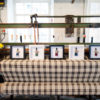 Welsh Ladies on tartan cloth loom
