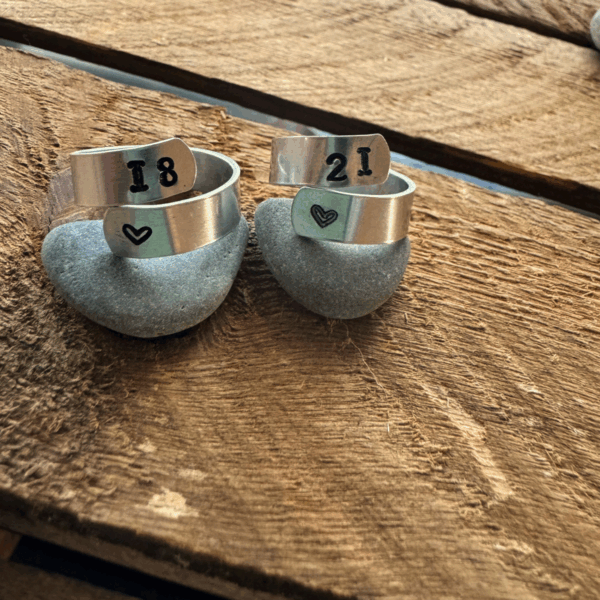 Special Birthday Wrap Rings